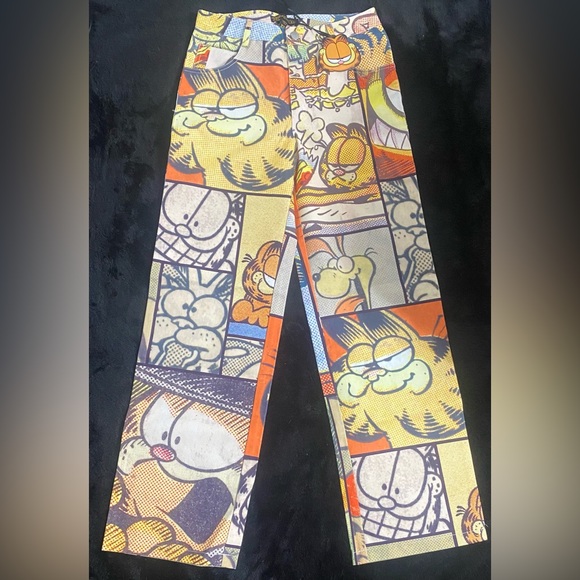 Dolls Kill Denim - Dolls Kill x Garfield | In The Funnies Graphic Pants